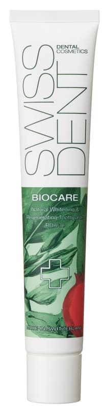 Swissdent Biocare Zubní pasta pro citlivé a bílé zuby bez fluoridu