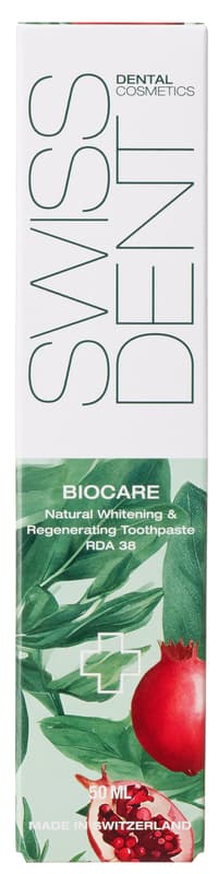 Swissdent Biocare Zubní pasta pro citlivé a bílé zuby bez fluoridu