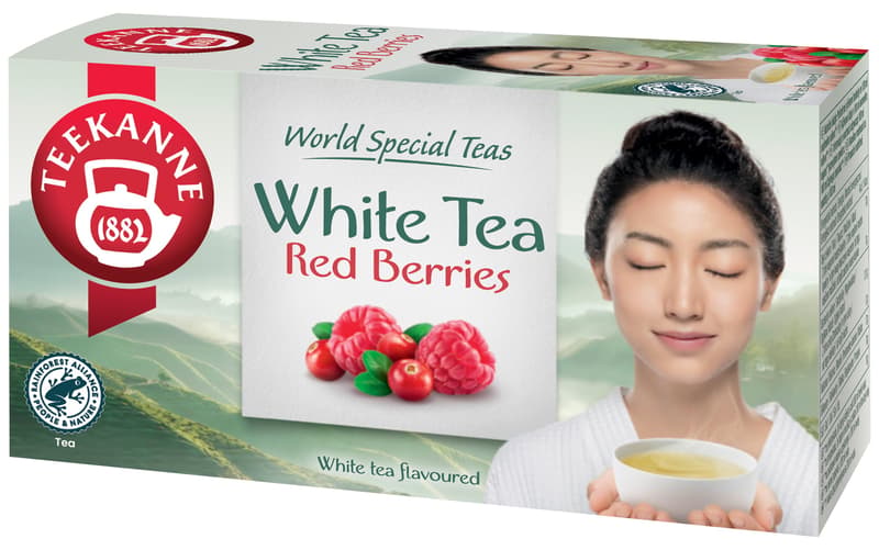 Teekanne čaj White Tea Red Berries