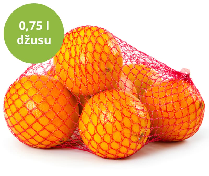 Fresh oranges, net 1kg