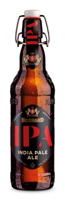 Bernard IPA top fermented light beer