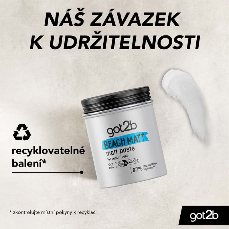 got2b Beach boy hair paste