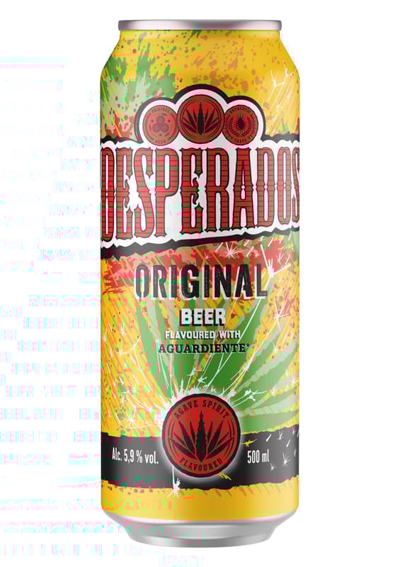 Desperados beer Original 4×0,5 l can
