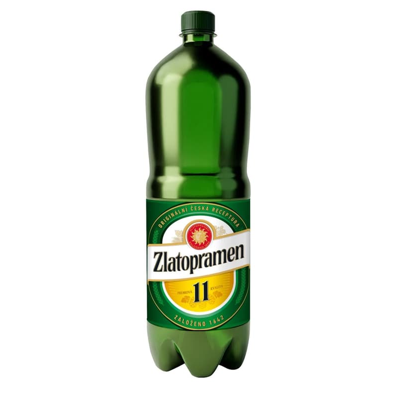 Zlatopramen 11 PET light lager beer