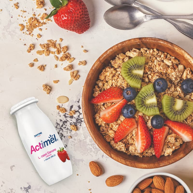 Danone Actimel Strawberry 8x100g