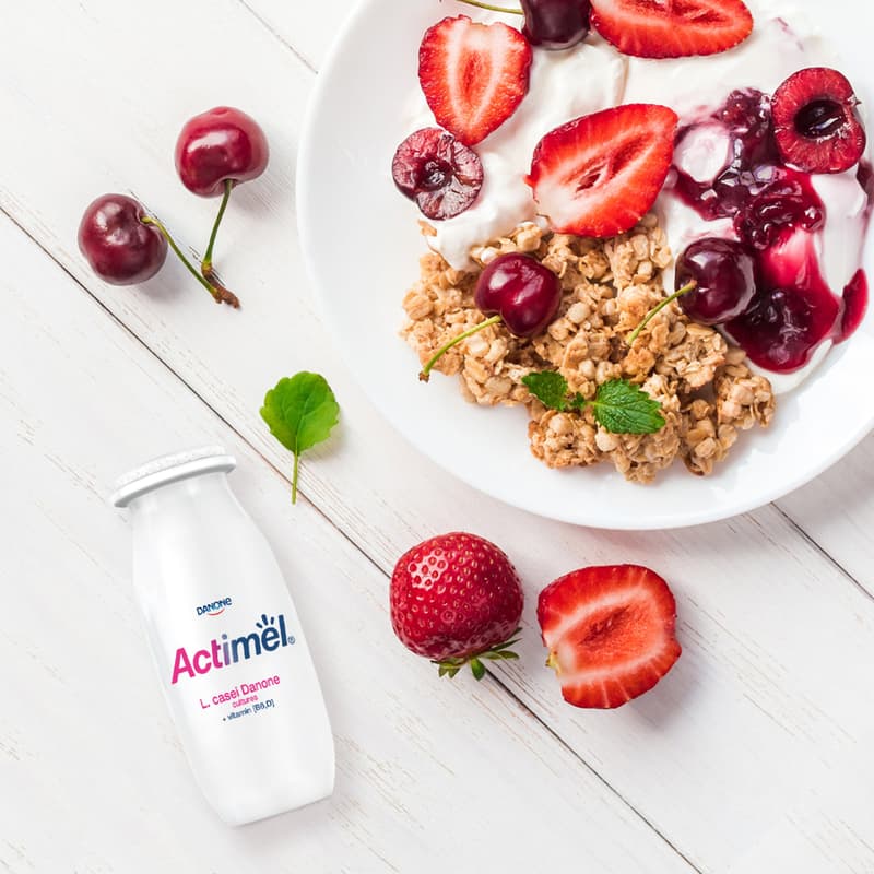 Danone Actimel white sweetened 8x100g