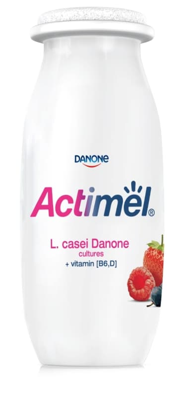 Actimel Probiotický nápoj lesní plody 8×100 g