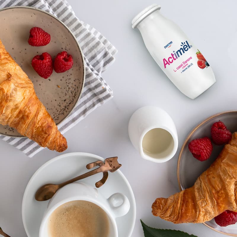 Actimel Probiotický nápoj lesní plody 8×100 g