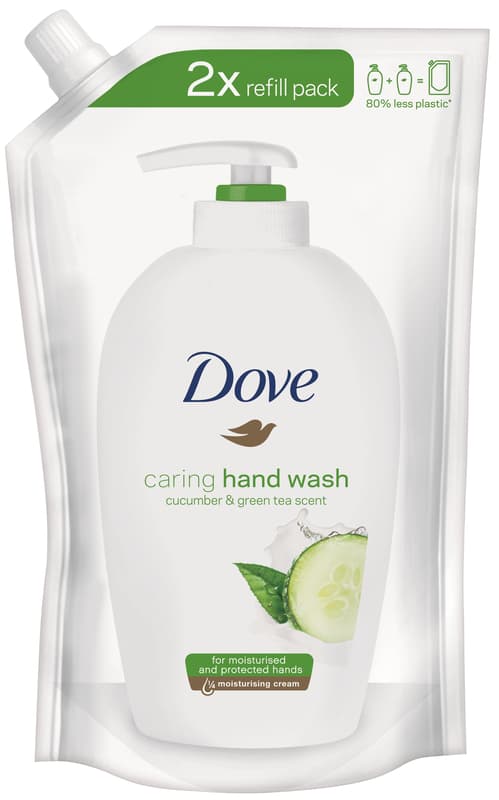 Dove Go Fresh Beautifying creamy liquid soap with scent of cucumber and green tea