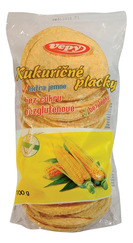 VEPY Corn flat cakes gluten free