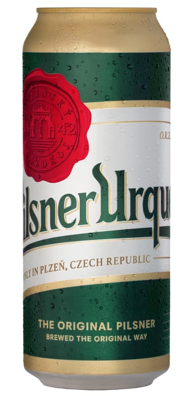 Pilsner Urquell Beer lager light 6×0,5 l can