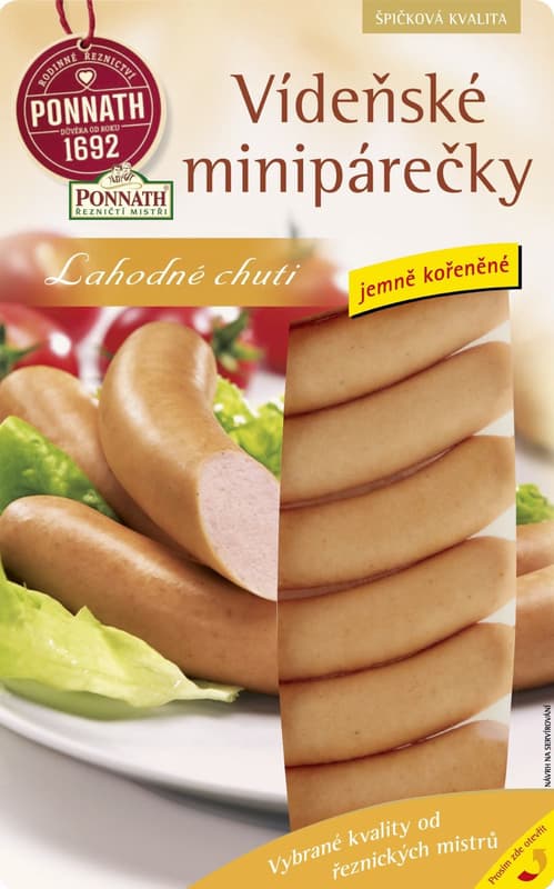 Ponnath Vídeňské minipárečky