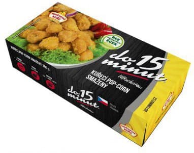 Fried chicken popcorn (supplier Vodňany poultry)