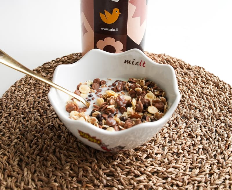 Mixit Muesli Chocolate-bathing