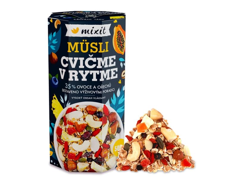 Mixit Muesli Exercise in rhythm!