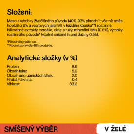 Pedigree Vital protection Kapsičky pro dospělé psy mix v želé 12×100 g