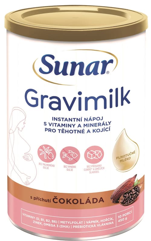 Sunar Gravimilk with chocolate flavor