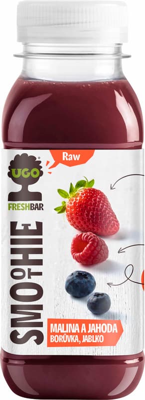 Ugo Fresh raspberry-strawberry-blueberry-apple juice