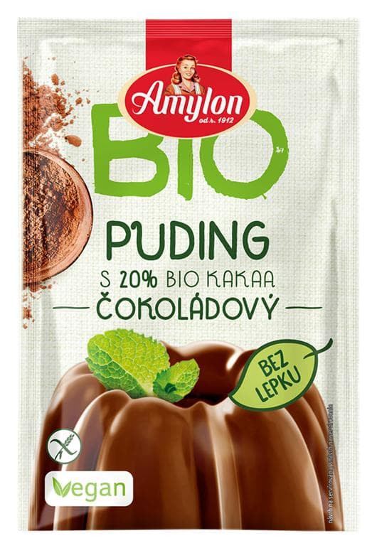 Amylon BIO Gluten free chocolate pudding