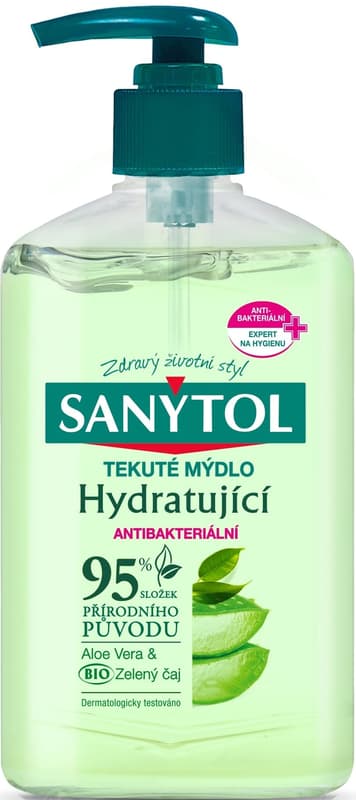 Sanytol Aloe Vera & Green Tea Hydrating Liquid Soap