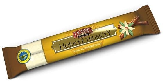 Dobré hořické trubičky vanilkoskořicové