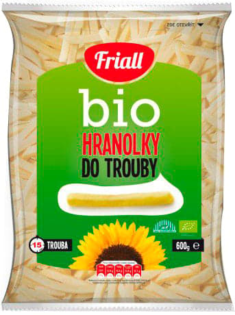 Friall BIO Bramborové hranolky do trouby