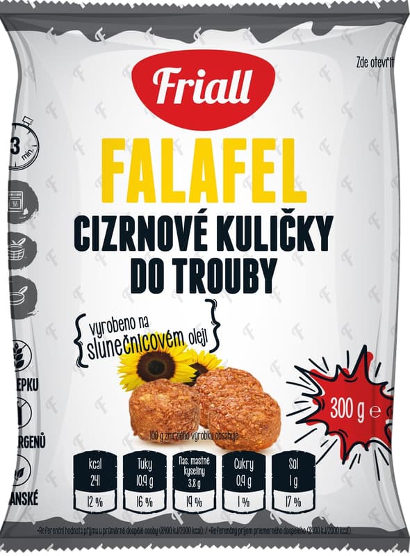 Friall Falafel balls