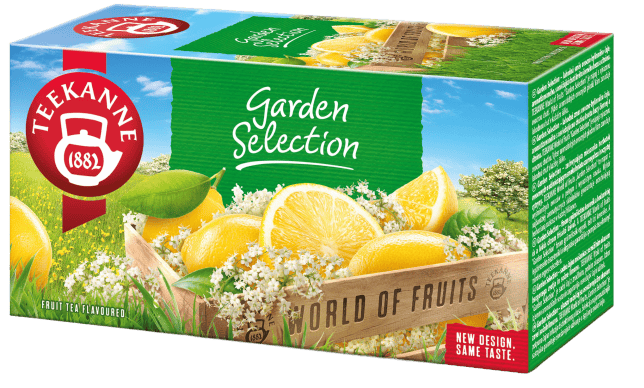 Teekanne čaj Garden Selection černý bez a citrón