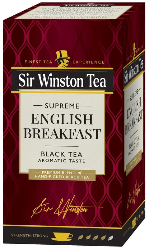Sir Winston Tea Supreme English Breakfast černý čaj