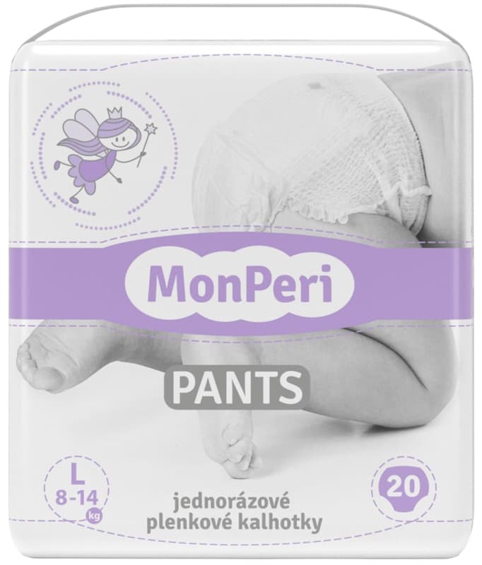 Monperi ECO Disposable diaper pants L (8-13 kg)