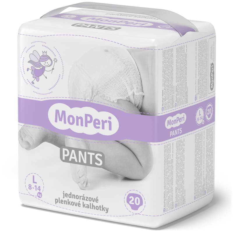 Monperi ECO Disposable diaper pants L (8-13 kg)