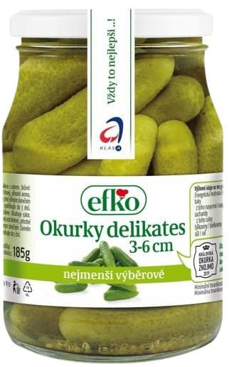 Efko Cucumbers delicacies 3-6 cm
