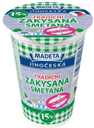 Madeta Sour cream 15% lactose free