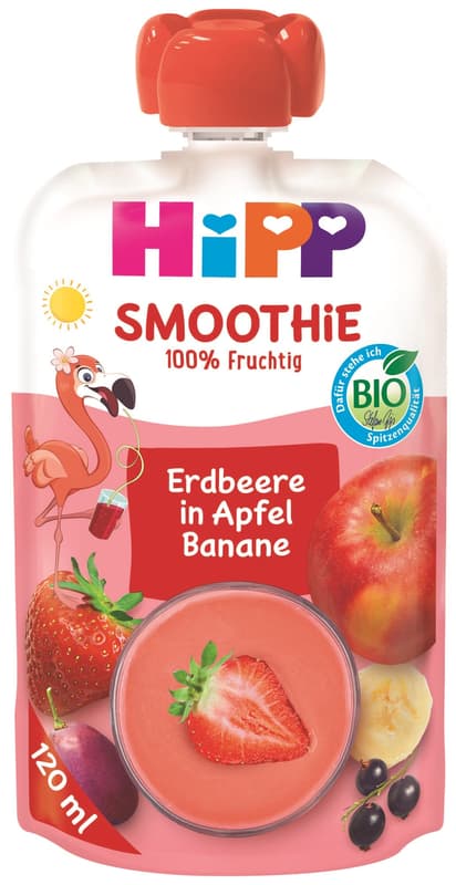 HiPP BIO Kapsička Smoothie jablko, banán a červené ovoce