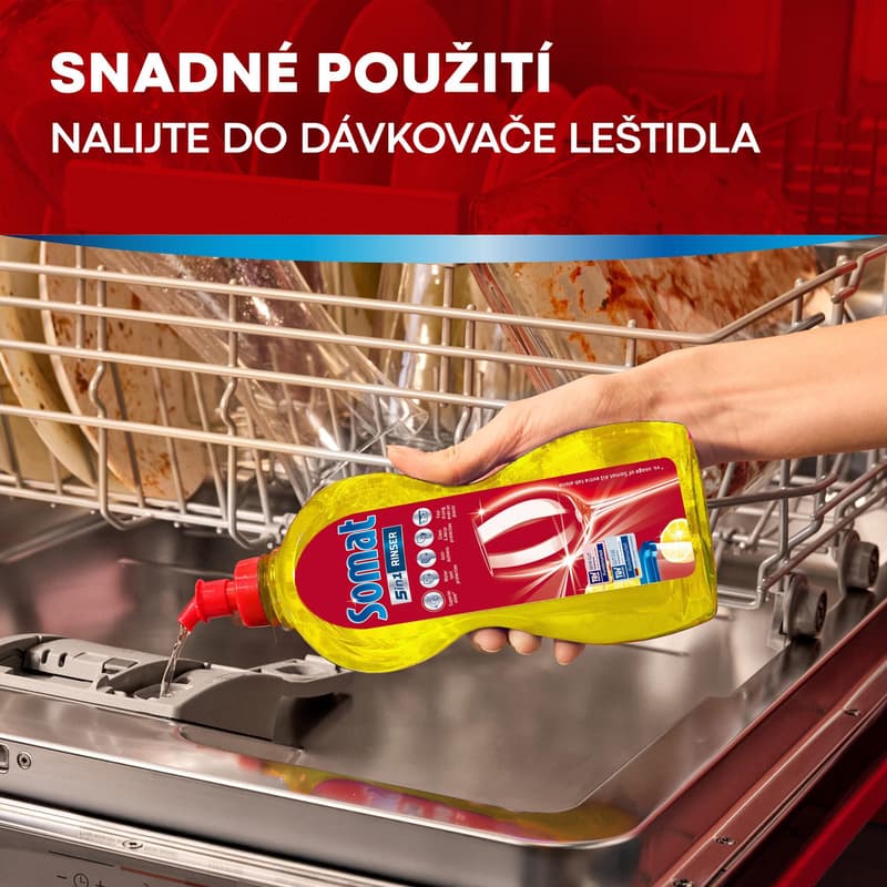 Somat Lemon & Lime dishwasher polish