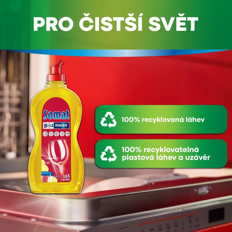 Somat Lemon & Lime dishwasher polish