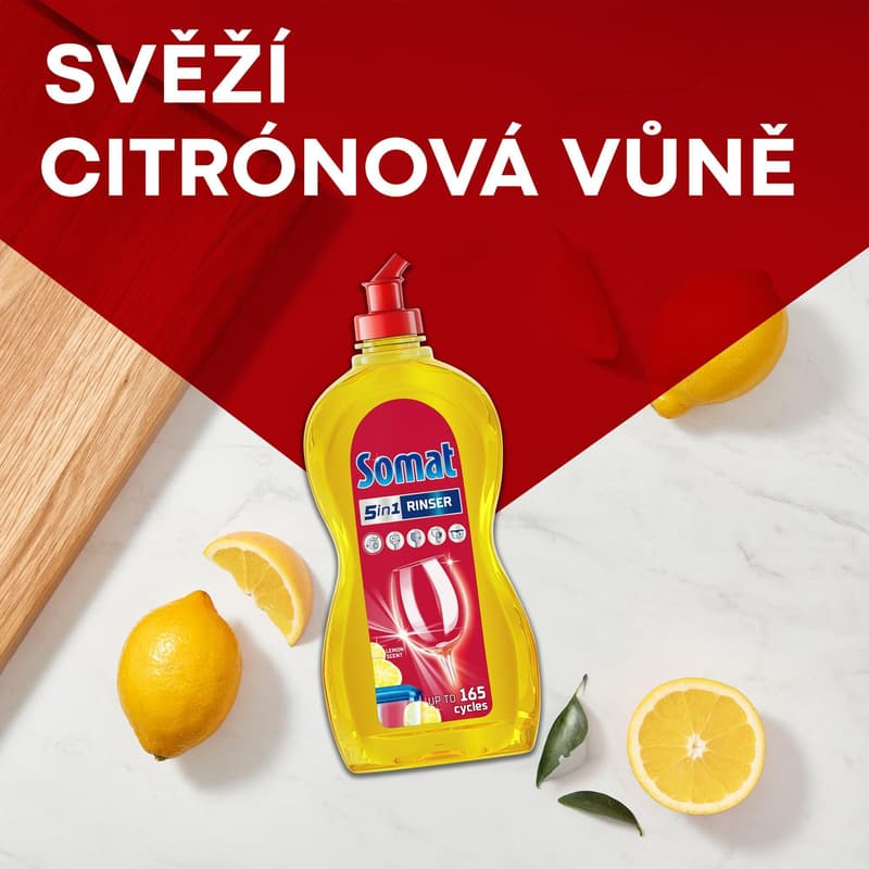 Somat Lemon & Lime dishwasher polish