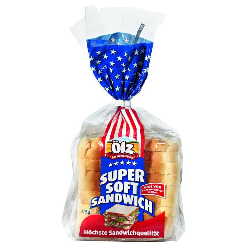 Ölz super soft sandwich toast bread