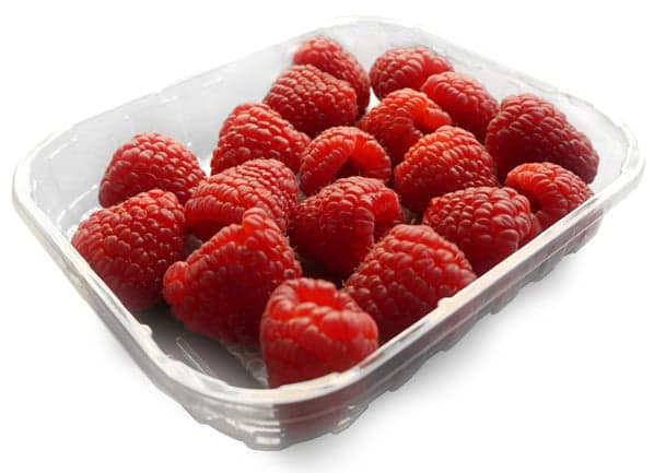 Maliny Premium – velké plody (zn. Prestige), vanička