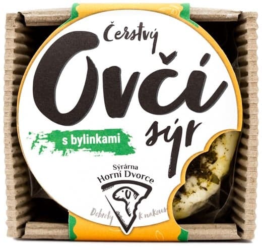 Statek Horní Dvorce Fresh goat cheese with herbs