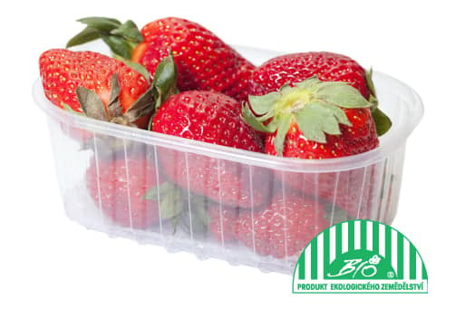 BIO Strawberries, tray