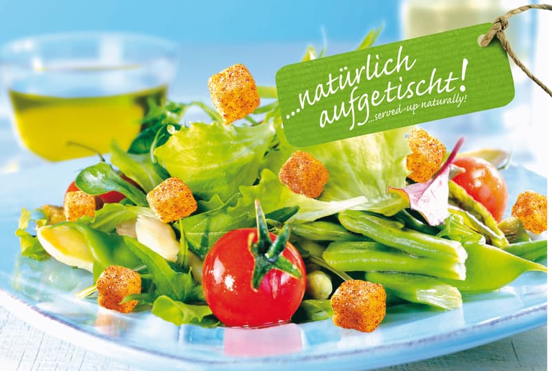 Land-Leben Croutons Herbs
