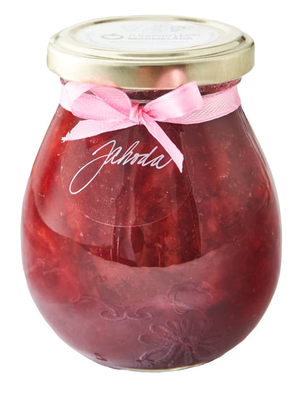 Marmelády s příběhem Strawberry jam extra selection