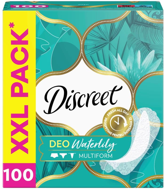 Discreet Multiform Waterlily Breathable Intimky