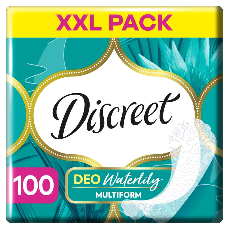 Discreet Multiform Waterlily Breathable Intimky