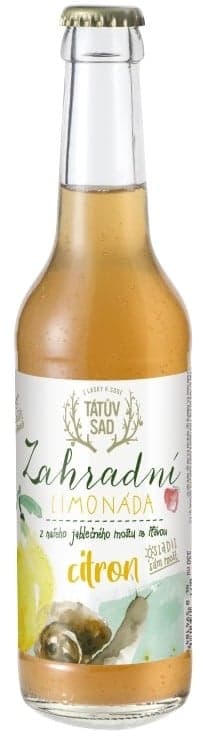 Tátův sad Garden lemonade - from cider with a dash of lemon juice