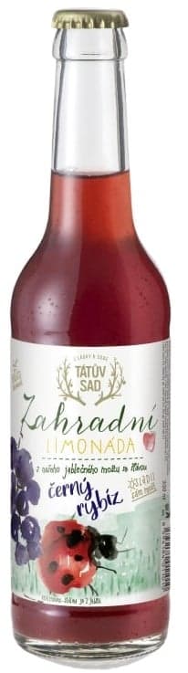Tátův sad Garden lemonade - from cider with blackcurrant juice