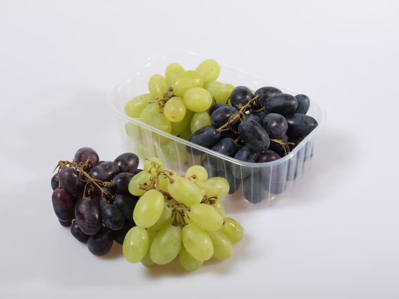 Grapes seedless mix, tray