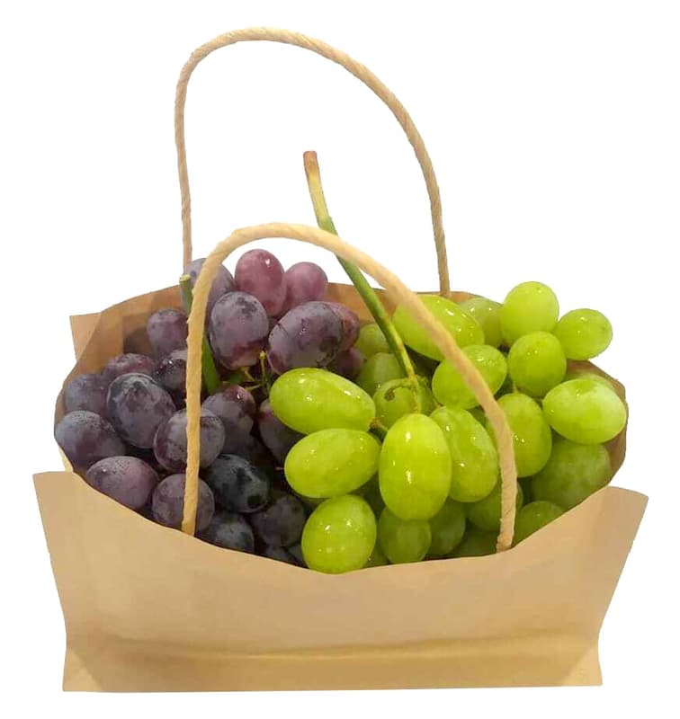 Grapes seedless mix, tray