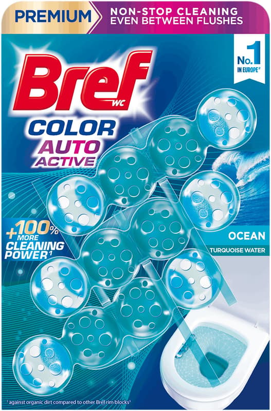 Bref Color Aktiv Ocean WC blok
